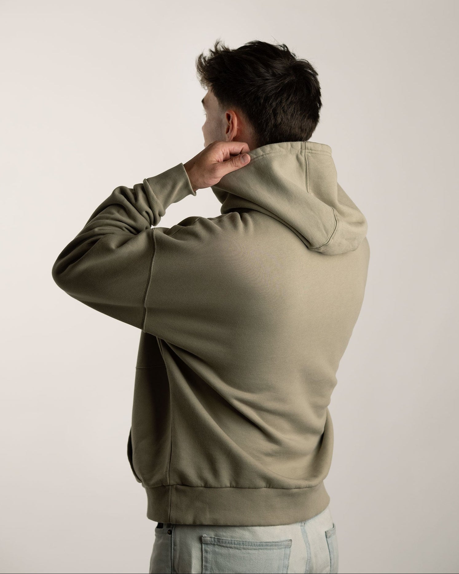 TreeHoodie Oversized Stone Dust