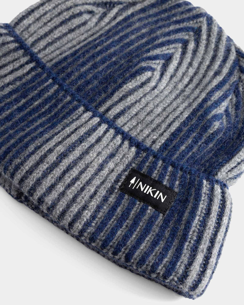 Treeanie Reclaimed Wool Navy Mel-Grey