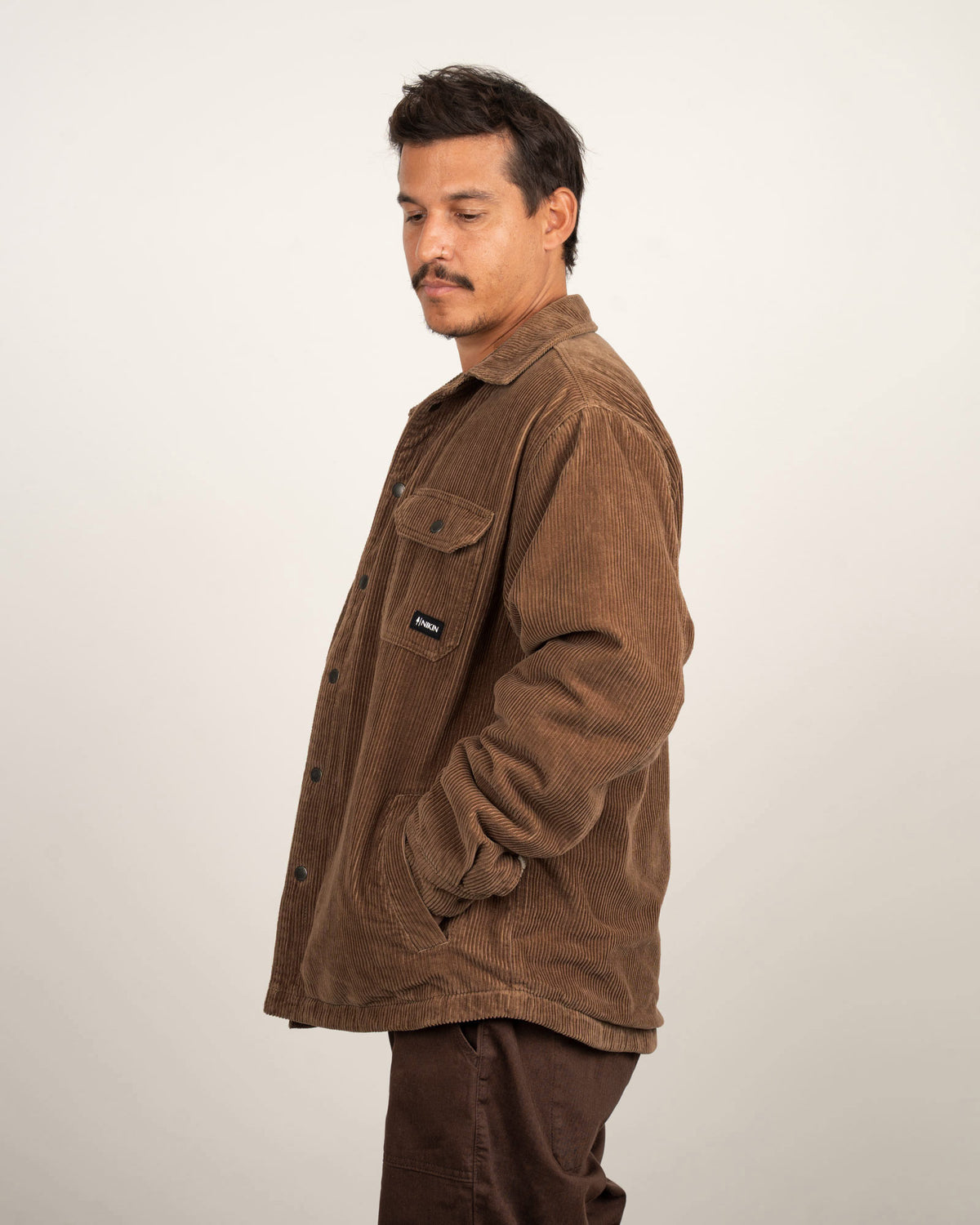 TreeJacket Overshirt Corduroy Taupe