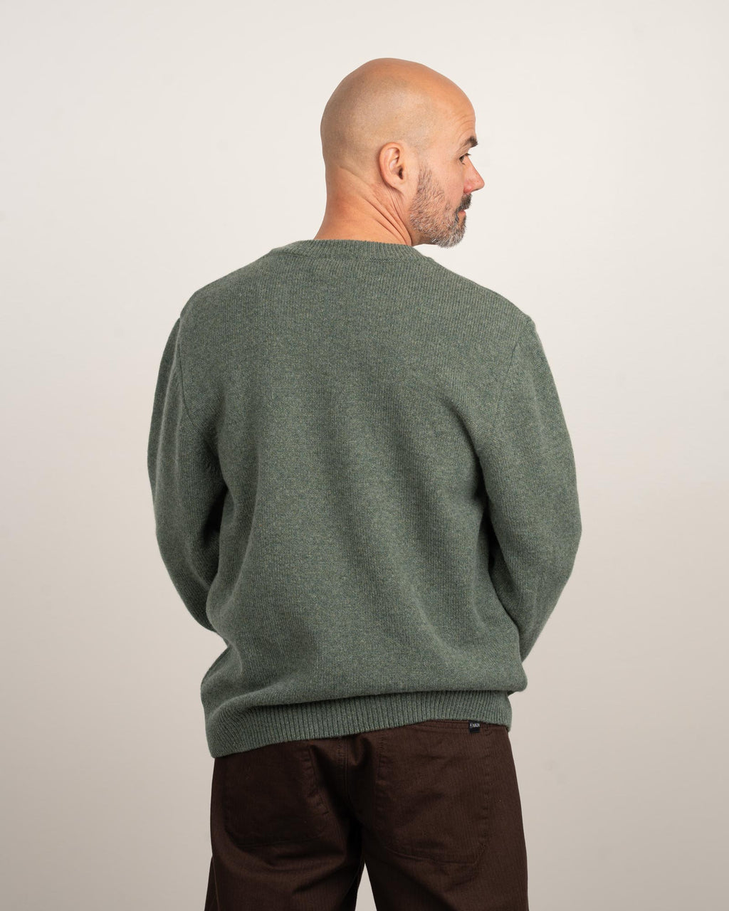 TreePullover Reclaimed Wool Grape Leaf
