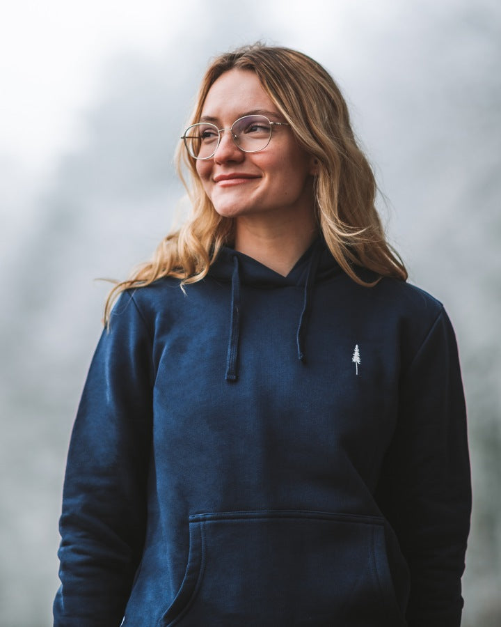 TreeHoodie Women Dark Navy