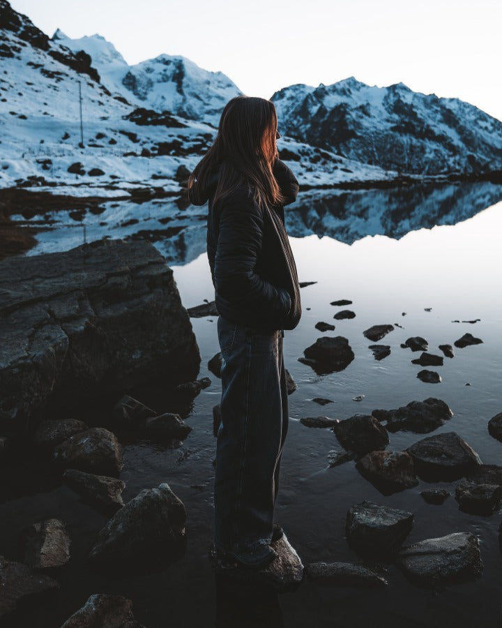 Veste isolée TreeJacket pour femme noire