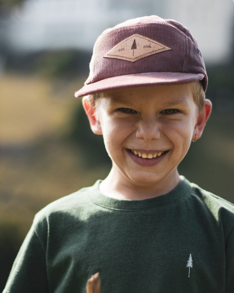 TreeCap 5 Panel Cord Enfant Châtaigne