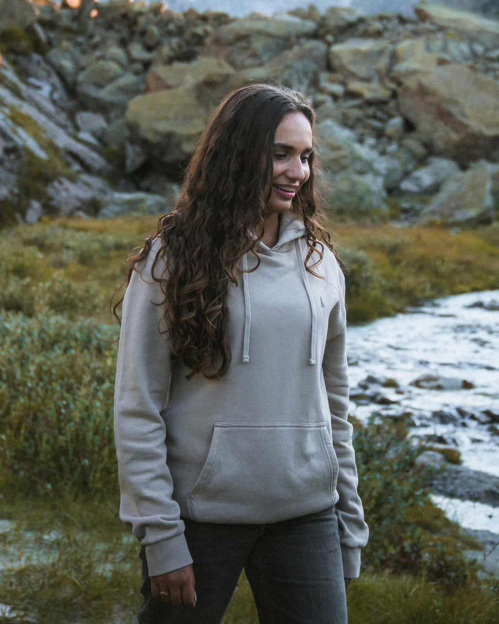 TreeHoodie Light Taupe