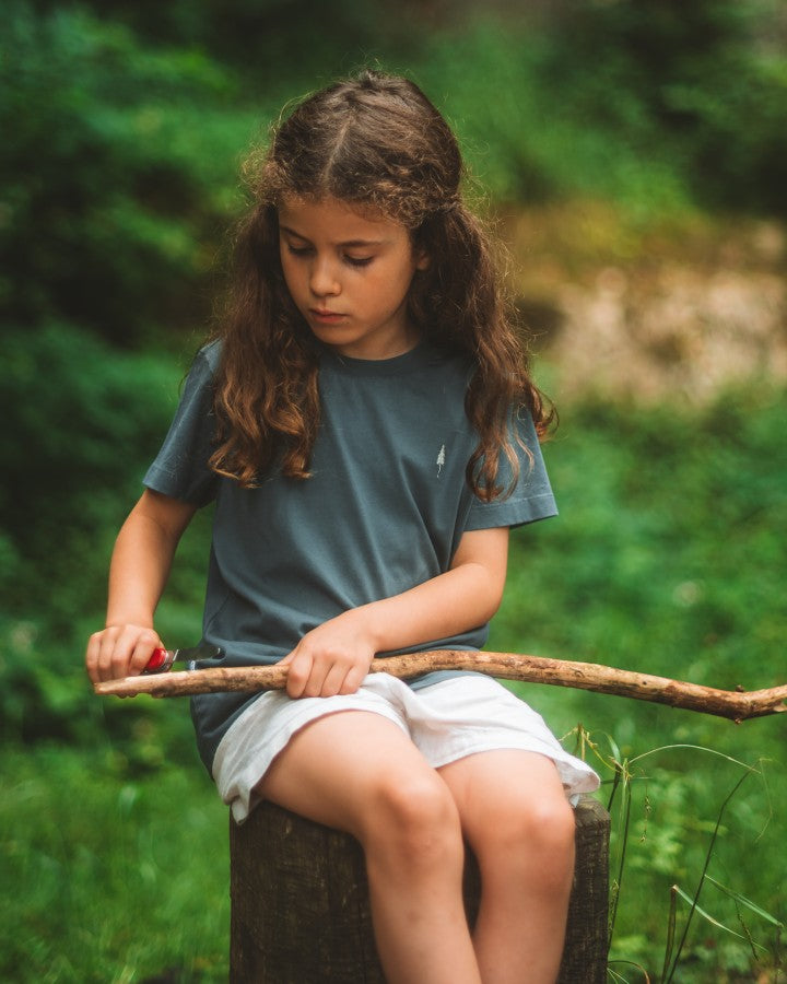 TreeShirt Enfants Bleu Acier