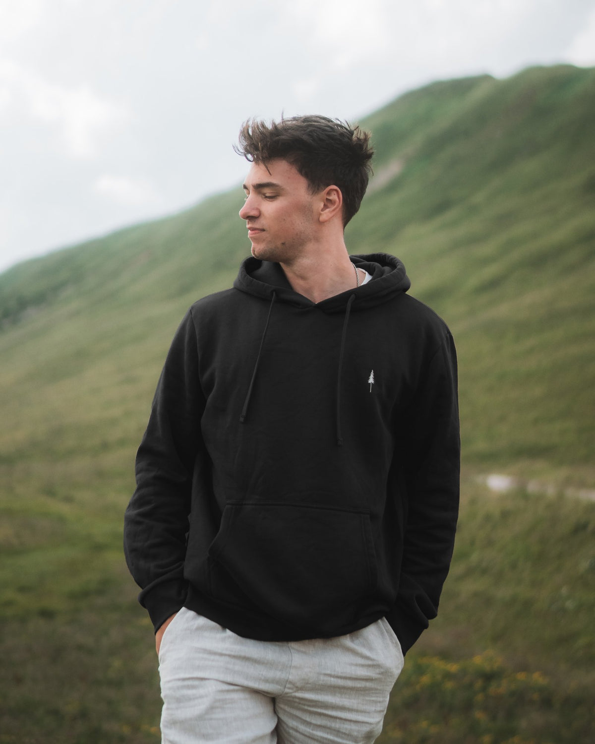 TreeHoodie Black