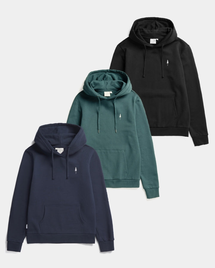 Lot de 3 TreeHoodie
