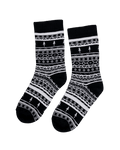 TreeSocks Cosy Norwegian Black - SOCKS - NIKIN