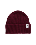 Treeanie Ribbed Bordeaux - BEANIE - NIKIN