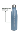 TreeBottle Personalisiert (big text) - Light Blue - BOTTLE - NIKIN