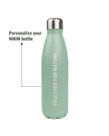 TreeBottle Personalisiert (big text) - Mint - BOTTLE - NIKIN