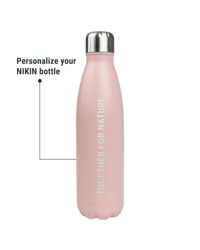 TreeBottle Personalisiert (big text) Rose - BOTTLE - NIKIN
