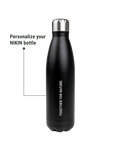 TreeBottle Personalisiert (small text) - Black - BOTTLE - NIKIN