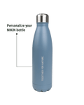 TreeBottle Personalisiert (small text) - Light Blue - BOTTLE - NIKIN