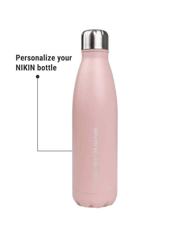 TreeBottle Personalisiert (small text) Rose - BOTTLE - NIKIN