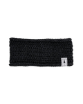 TreeHeadband Knitted Fleece Black Mel - HEADBAND - NIKIN