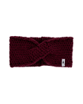 TreeHeadband Knitted Twist Bordeaux - HEADBAND - NIKIN